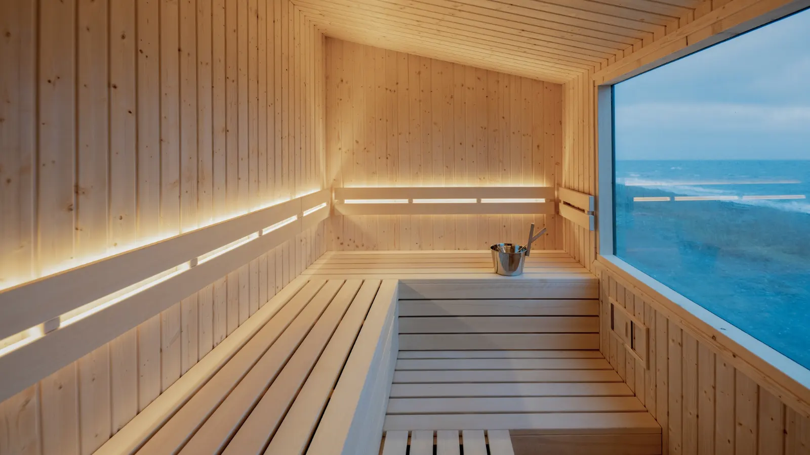 Saunaen hos Iluma Studio