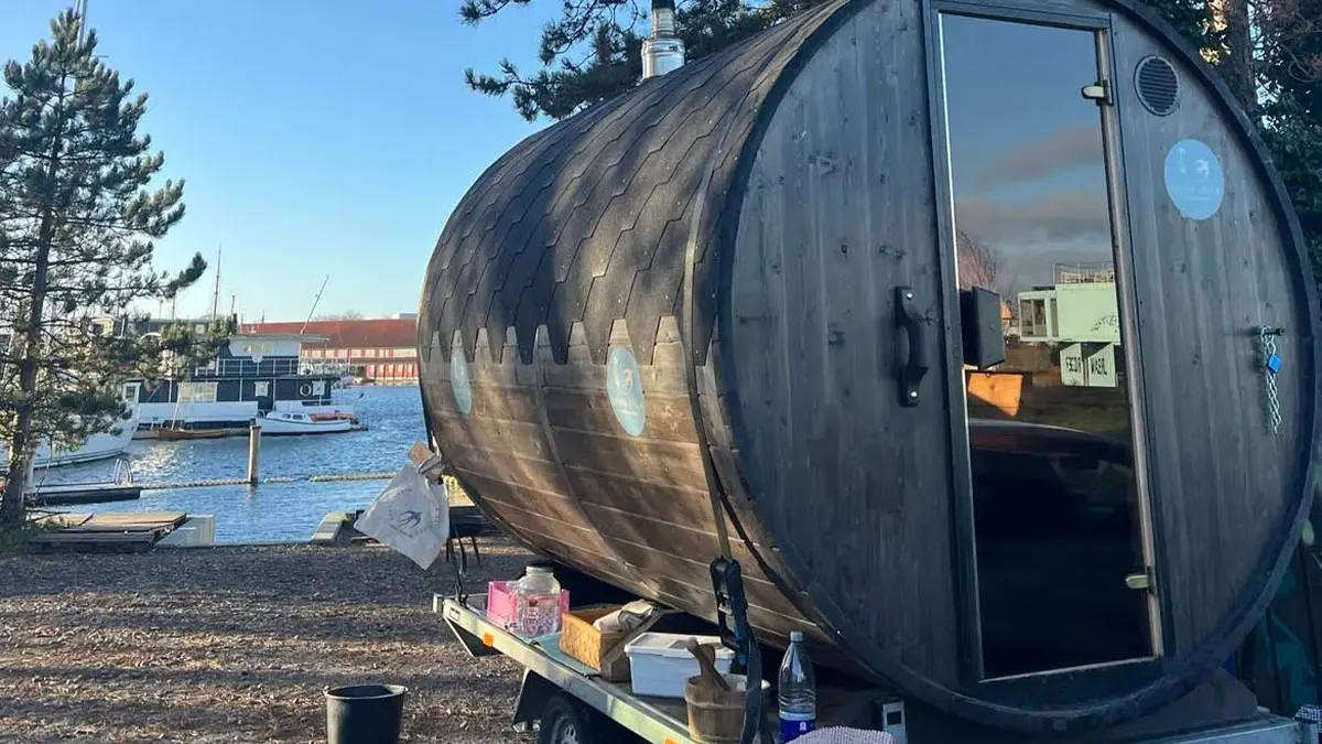 Saunaen hos Sauna Svala - La Banchina