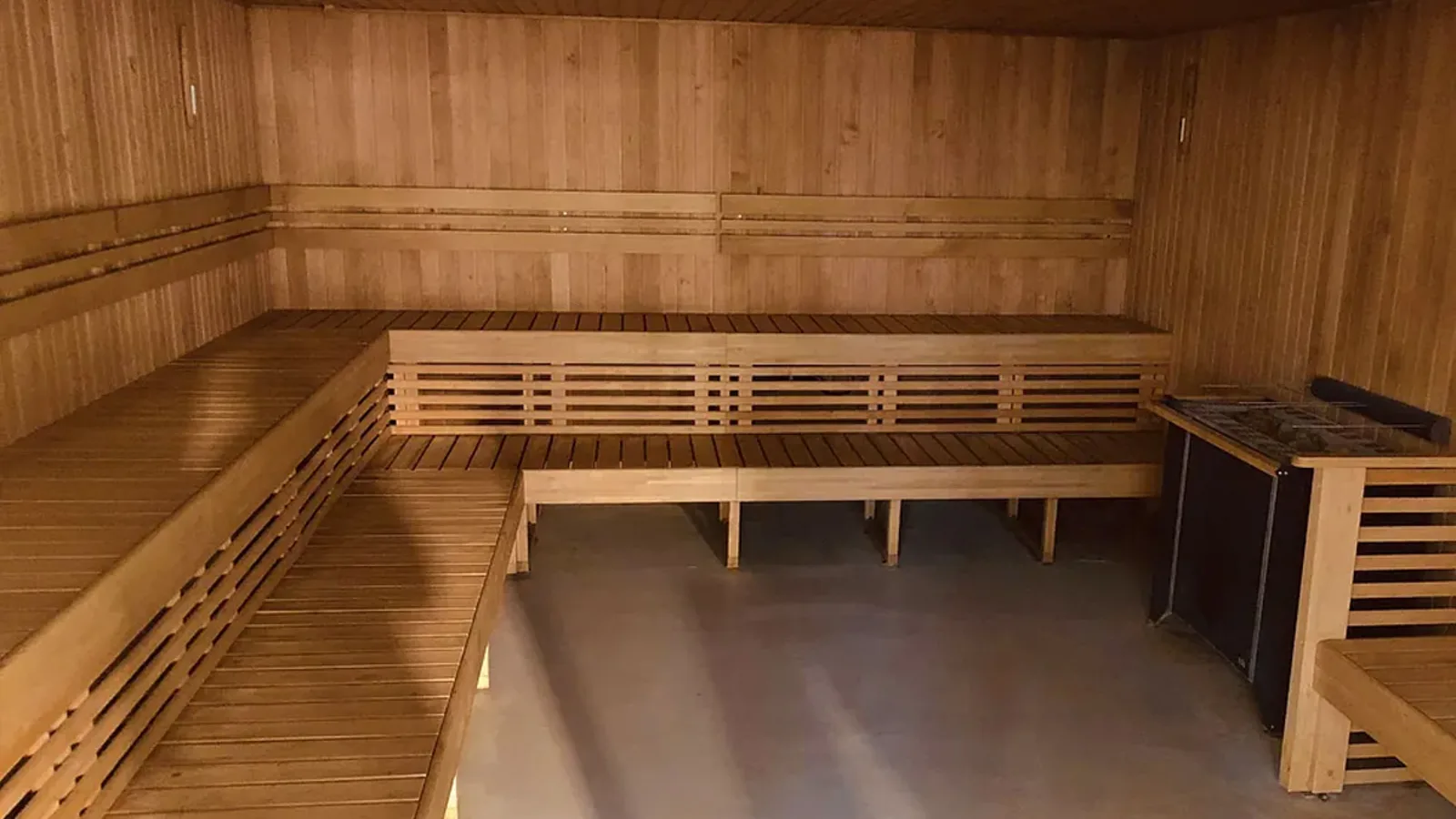 Saunaen hos DGI Huset Vordingborg
