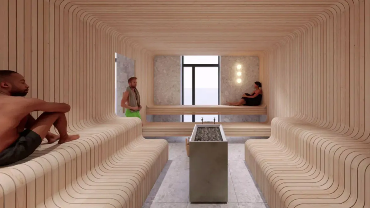 Saunaen hos Sauna House