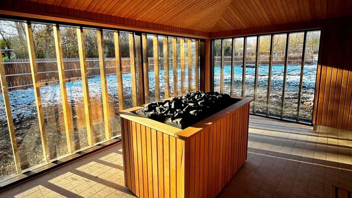 Saunaen hos East Kilbride Badet