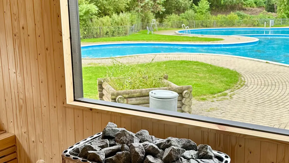 Saunaen hos Gladsaxe Friluftsbad