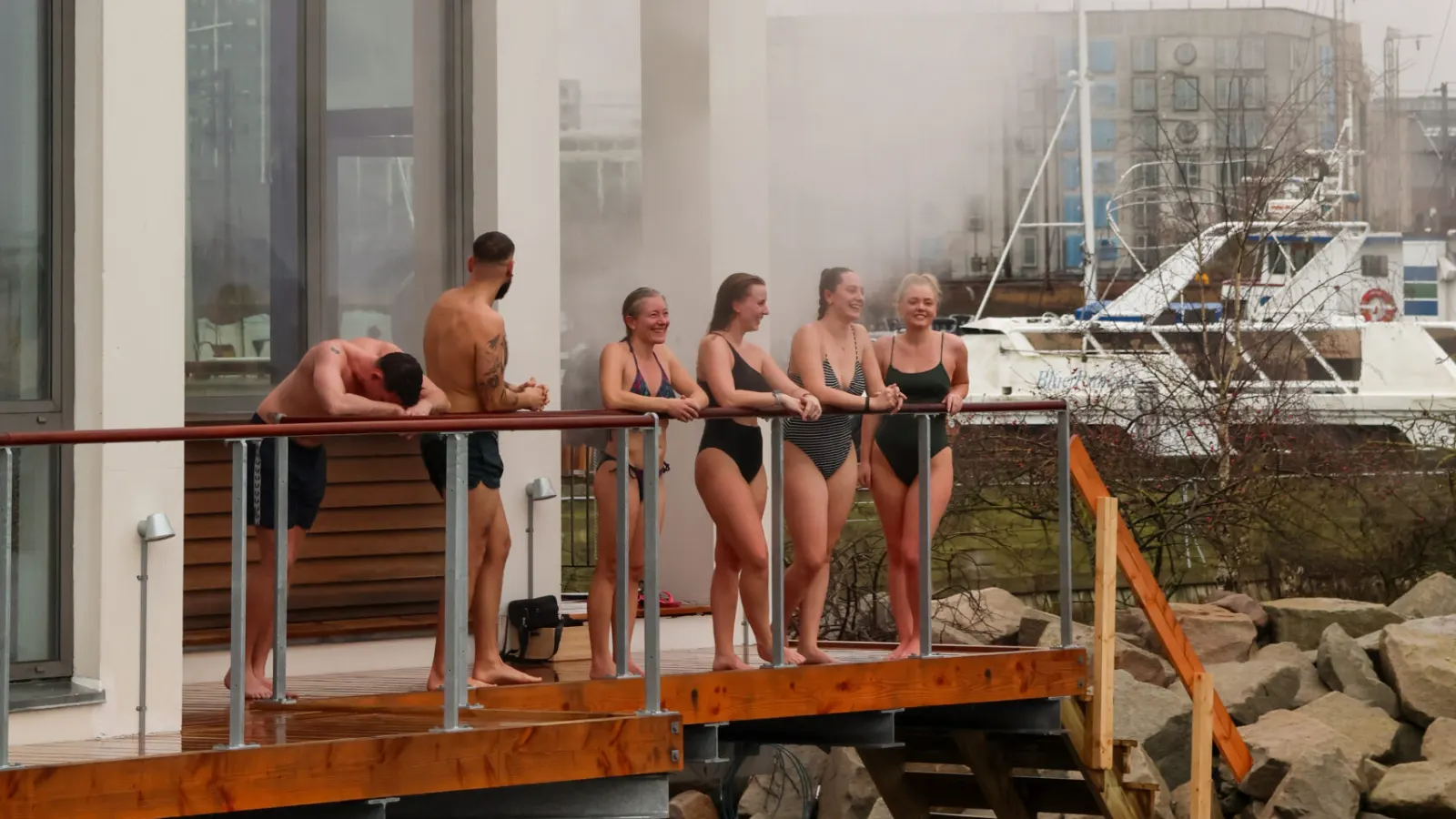 Saunaen hos HOT N' COLD