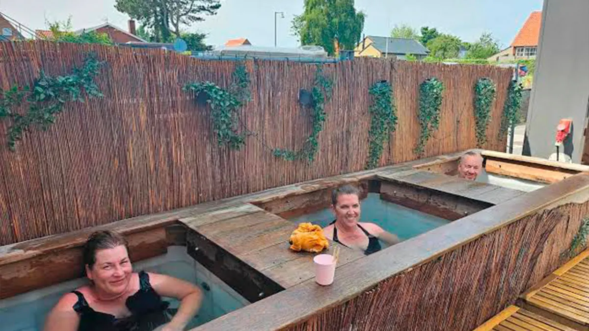 Saunaen hos Hot Box